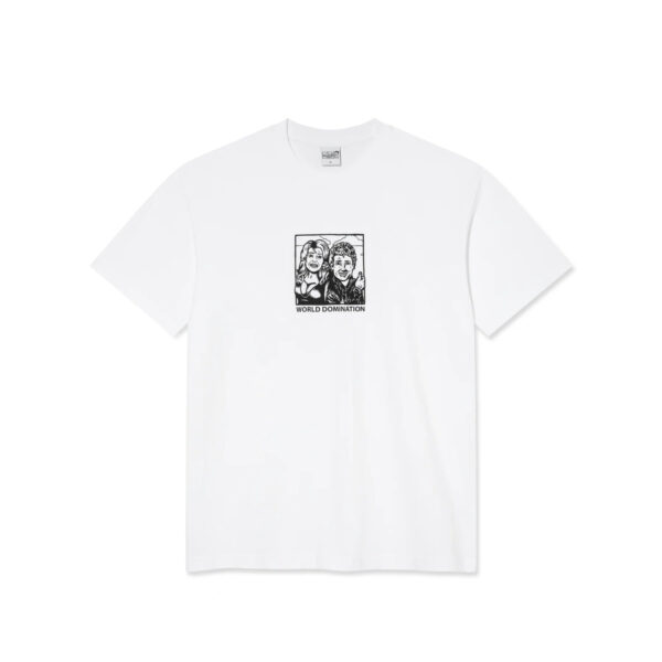 pol pl koszulka Polar World Domination Tee White 32472 1