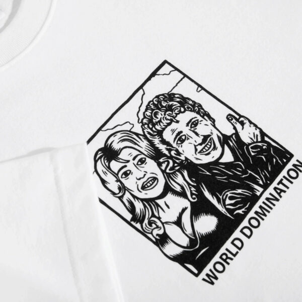 pol pl koszulka Polar World Domination Tee White 32472 3