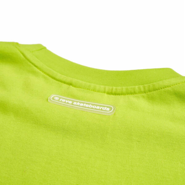 pol pl koszulka Rave Skateboards Core Logo Tee ACID Lime 31053 2